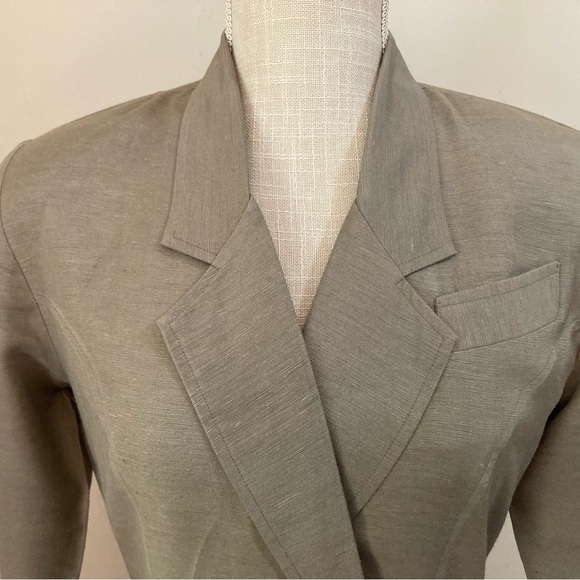 1980’s silk coat dress - Picture 6 of 14